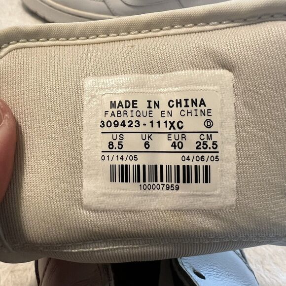 Nike 20 Twenty Women’s Low Top White Sneakers Shoes yr 2005 Size 8.5 - Picture 12 of 12